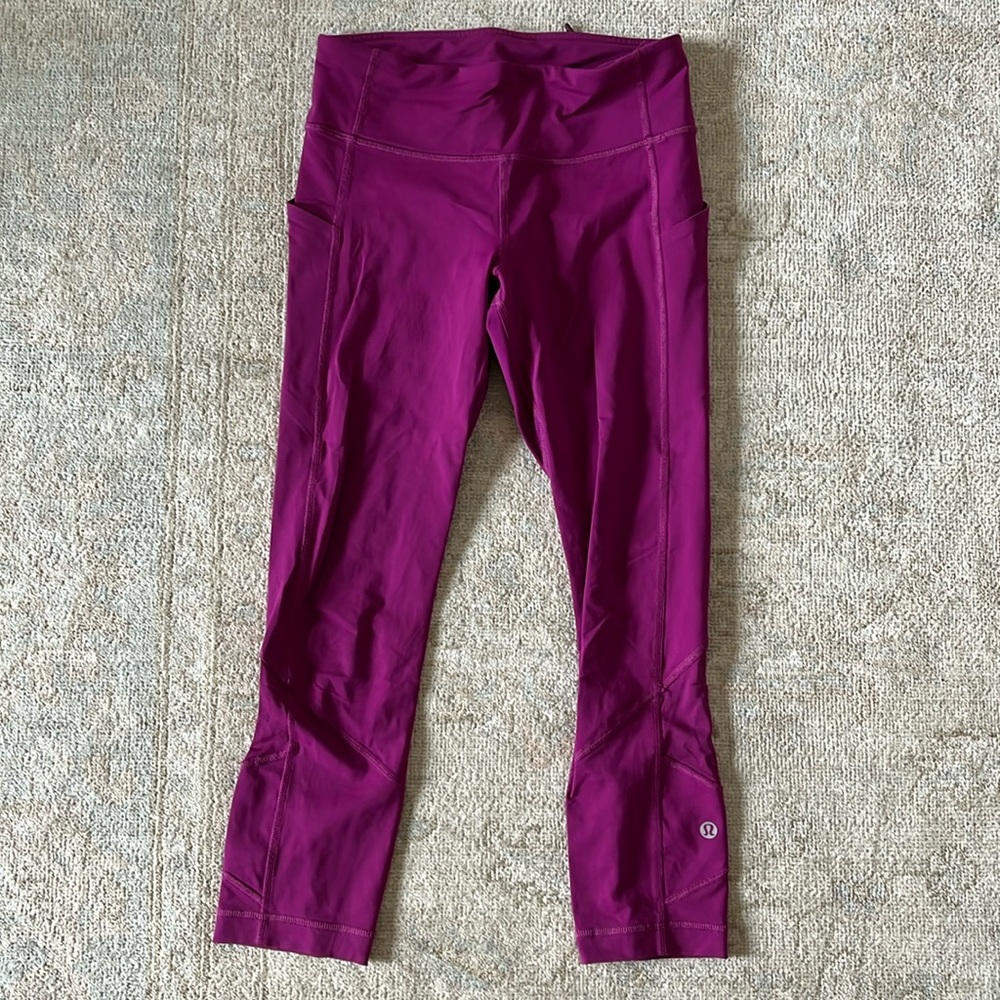Lululemon Pace Rival Leggings, Size 4